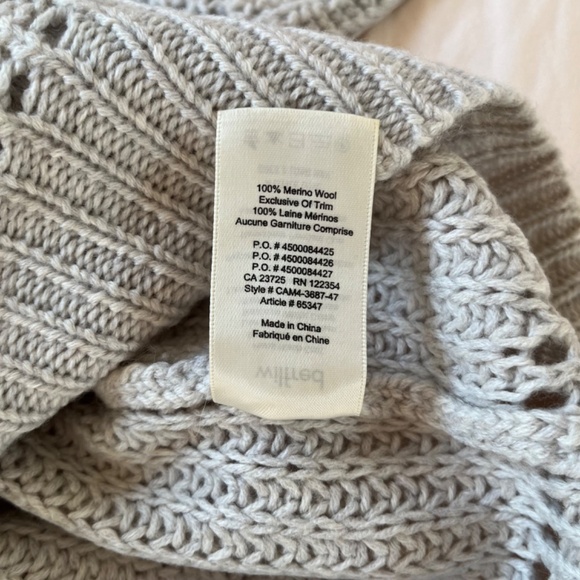 Aritzia Wilfred⎜GOULAINE SWEATER⎜HEATHER BIRCH - Picture 12 of 13